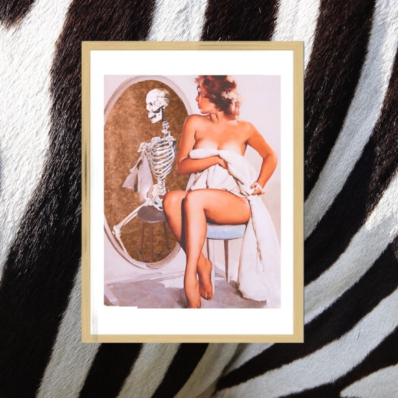 Dead AF Inside Art Print (Limited Edition) - Picture 1 of 3